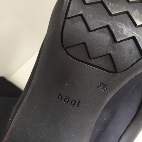 Hogl Women's Gore-Tex Winter Boots High Heel Knee High Round Toe Side Zip 10 - Picture 10 of 16